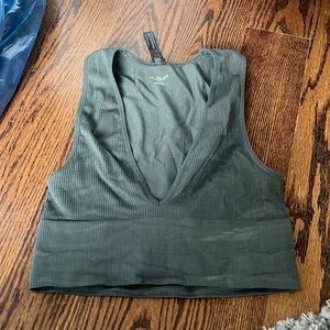 Out from under tank top